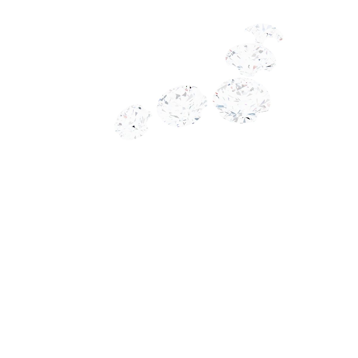 14k White Gold