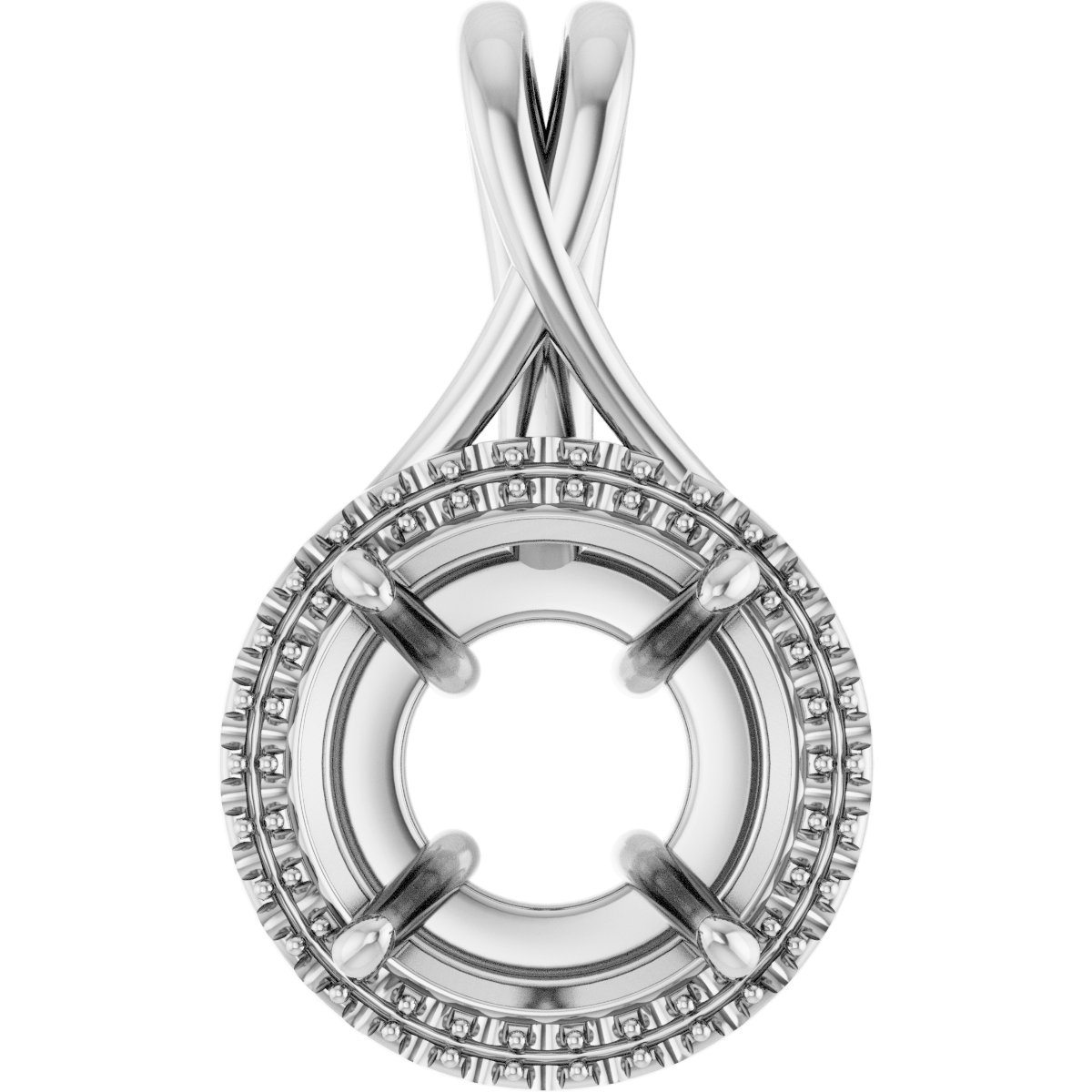 Halo-Style Pendant