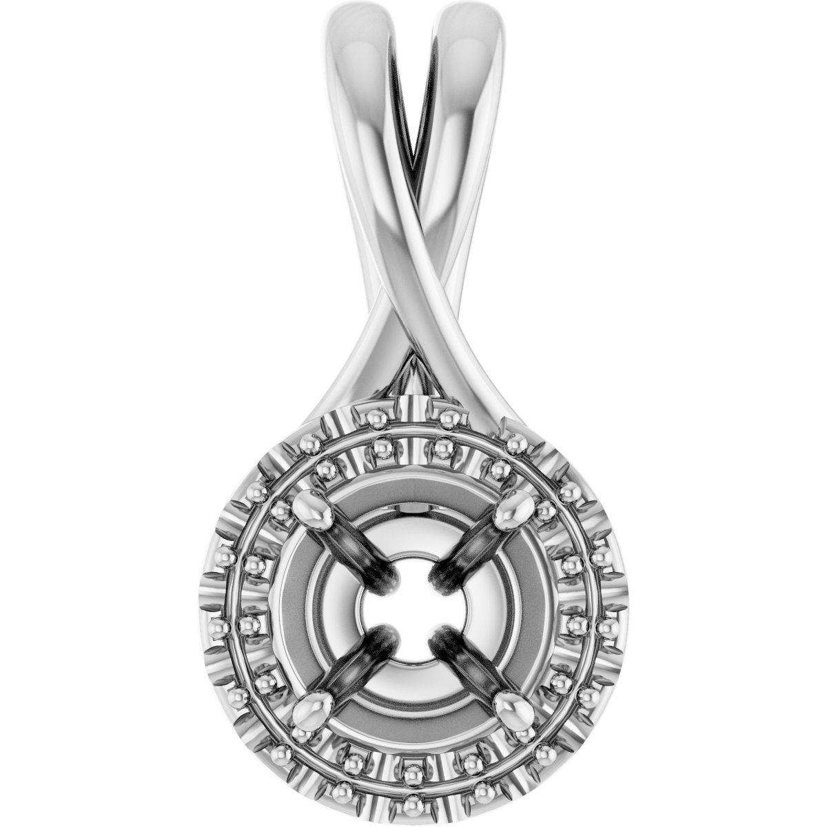 Halo-Style Pendant