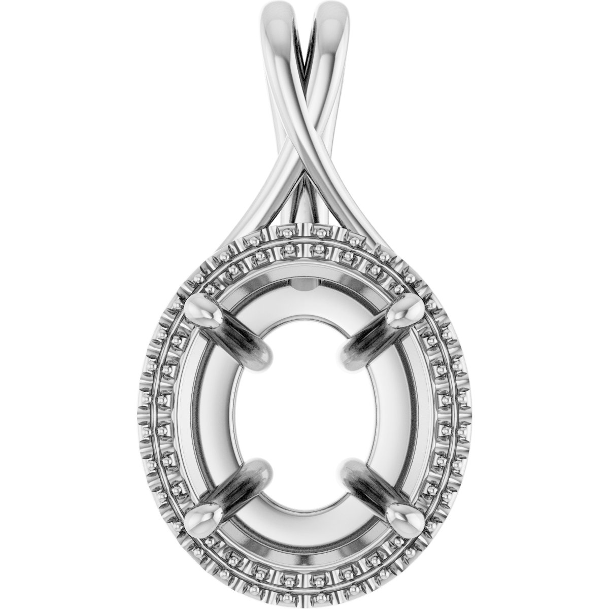 Halo-Style Pendant