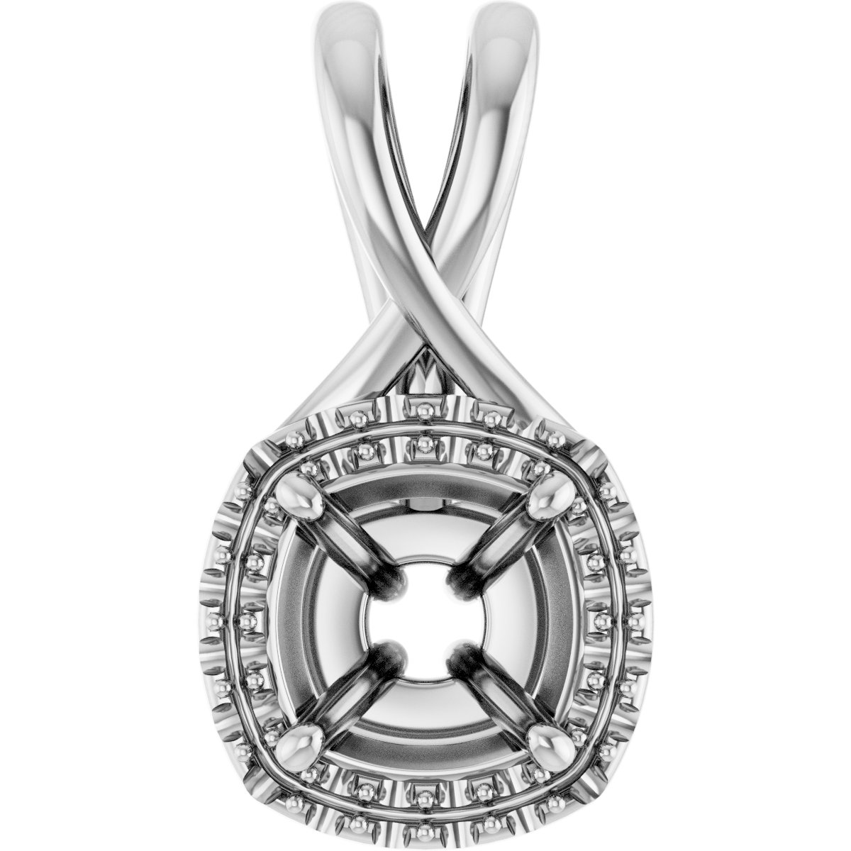 Halo-Style Pendant