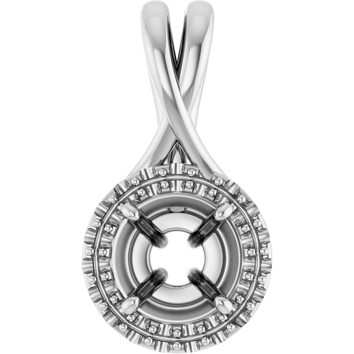 Halo-Style Pendant