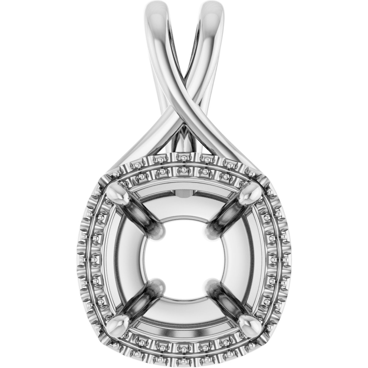 Halo-Style Pendant