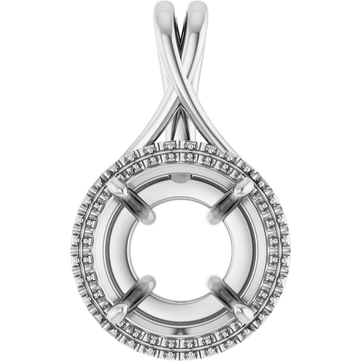 Halo-Style Pendant