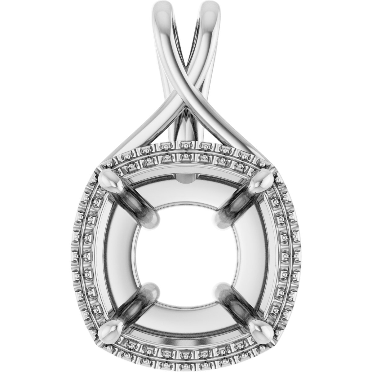 Halo-Style Pendant