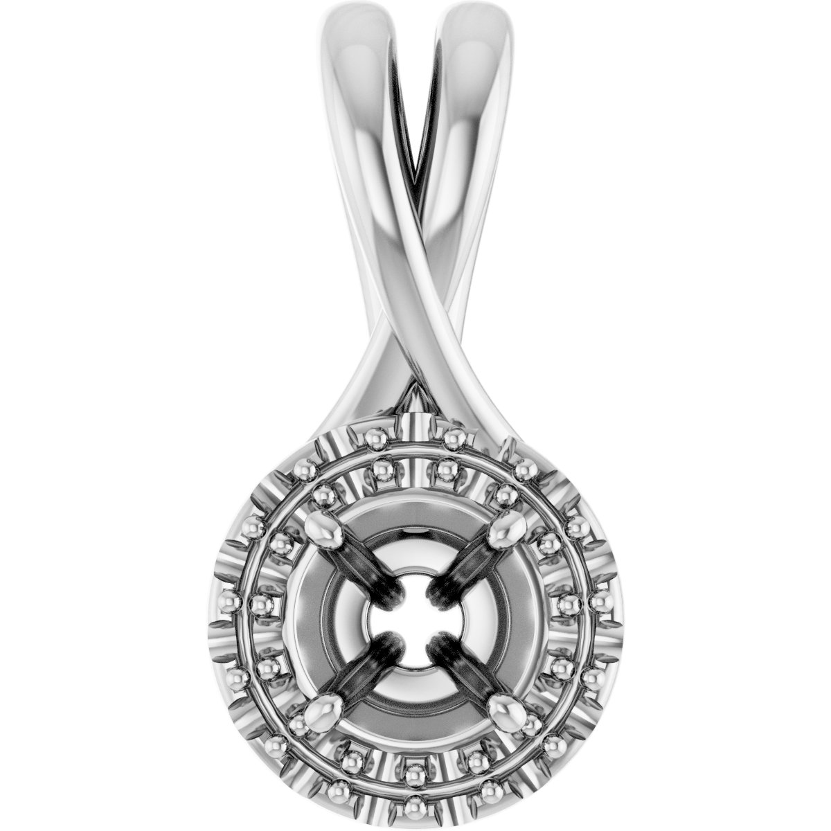 Halo-Style Pendant