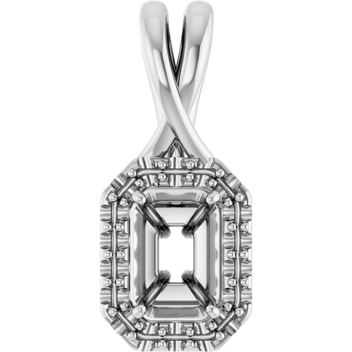 Halo-Style Pendant