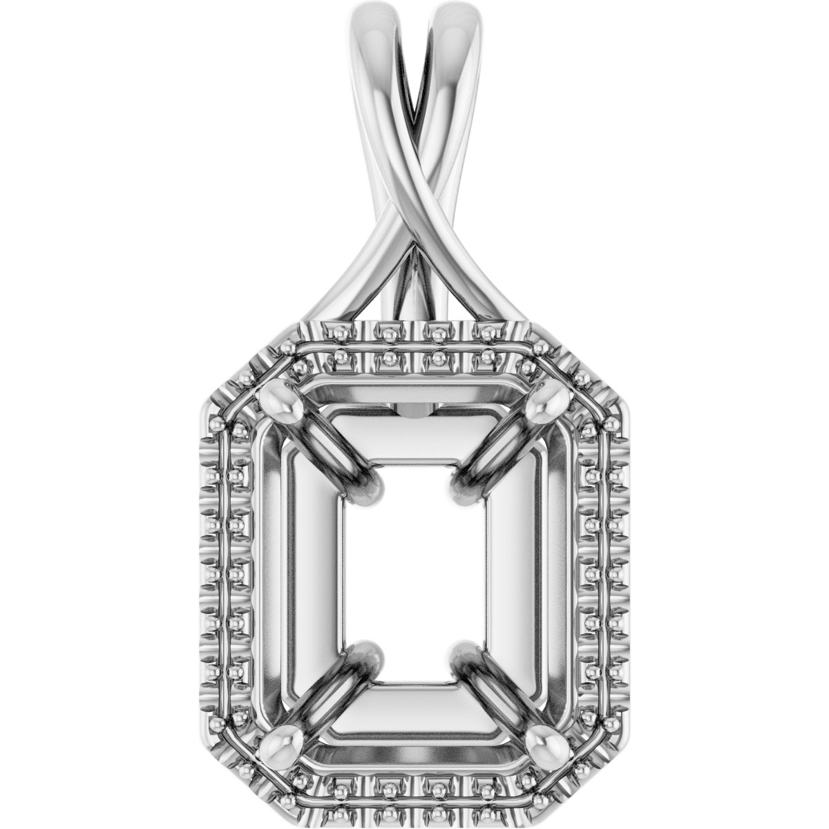 Halo-Style Pendant