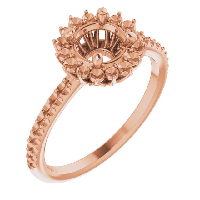 Halo-Style Engagement Ring or Band