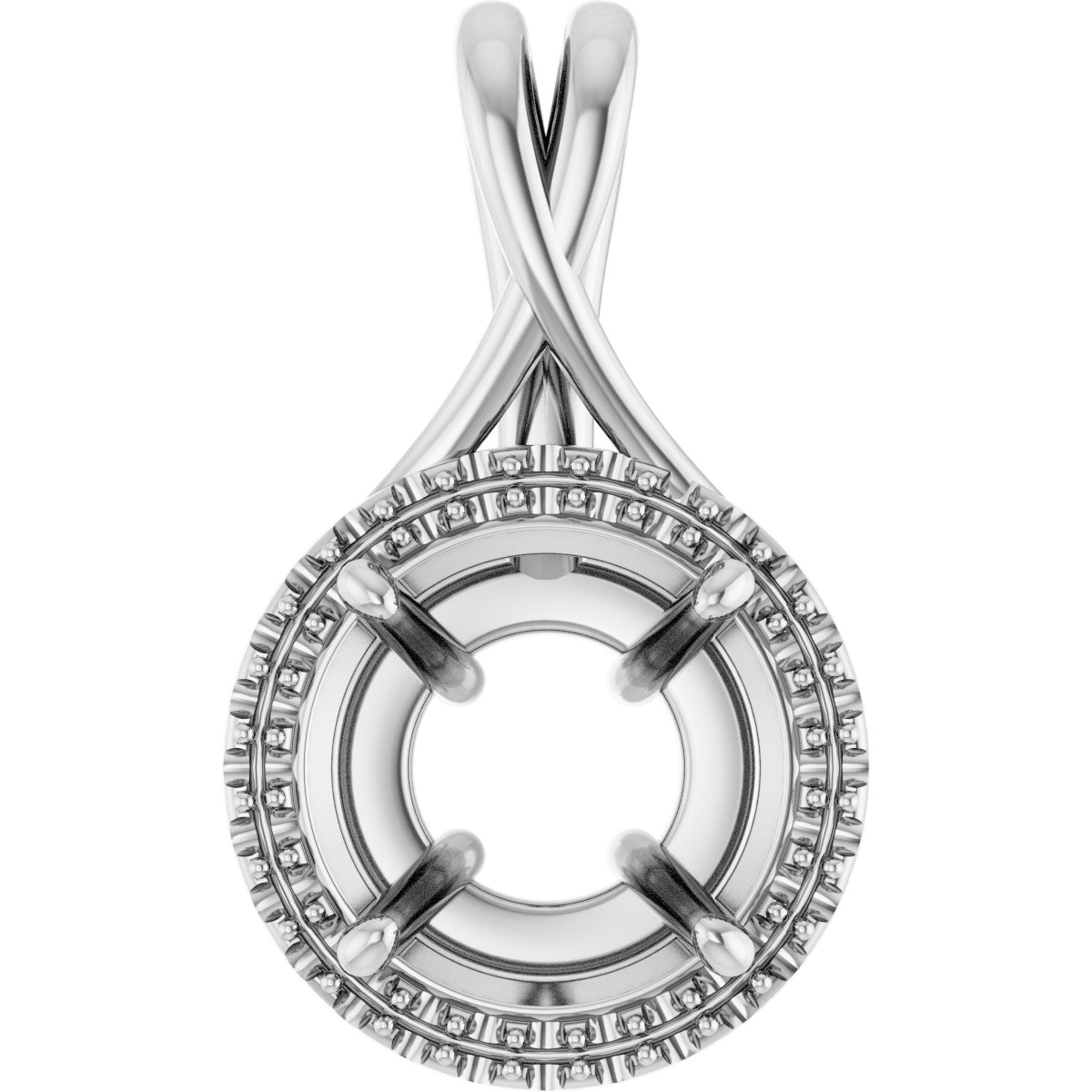 Halo-Style Pendant