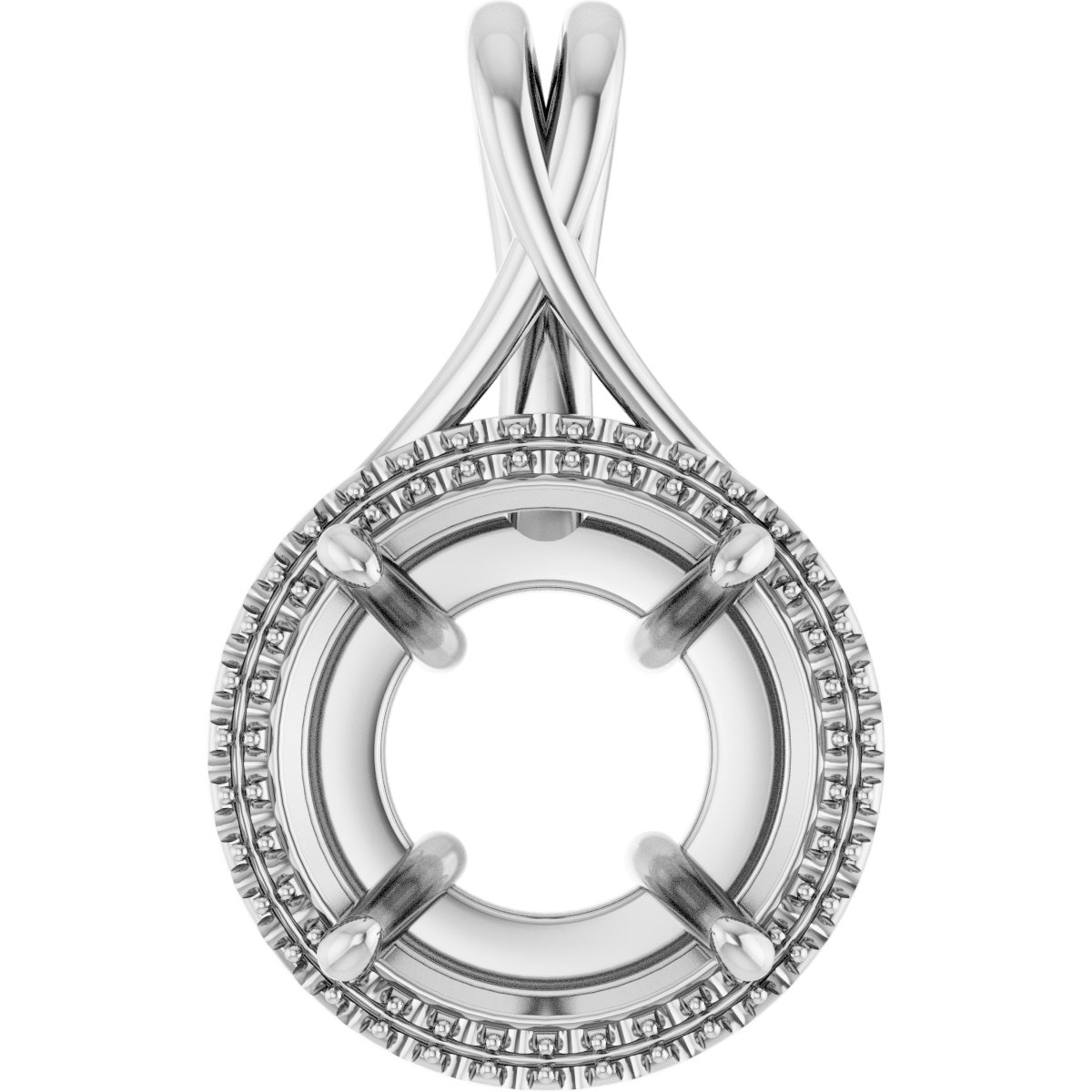 Halo-Style Pendant
