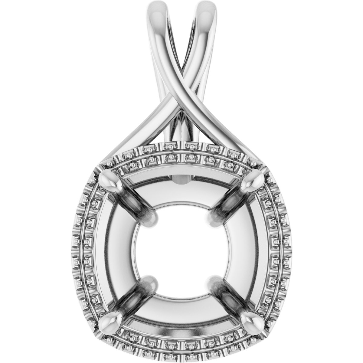 Halo-Style Pendant