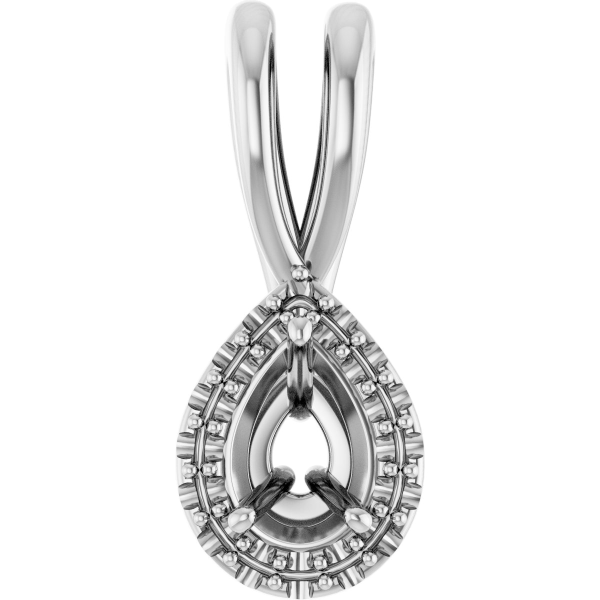 Halo-Style Pendant