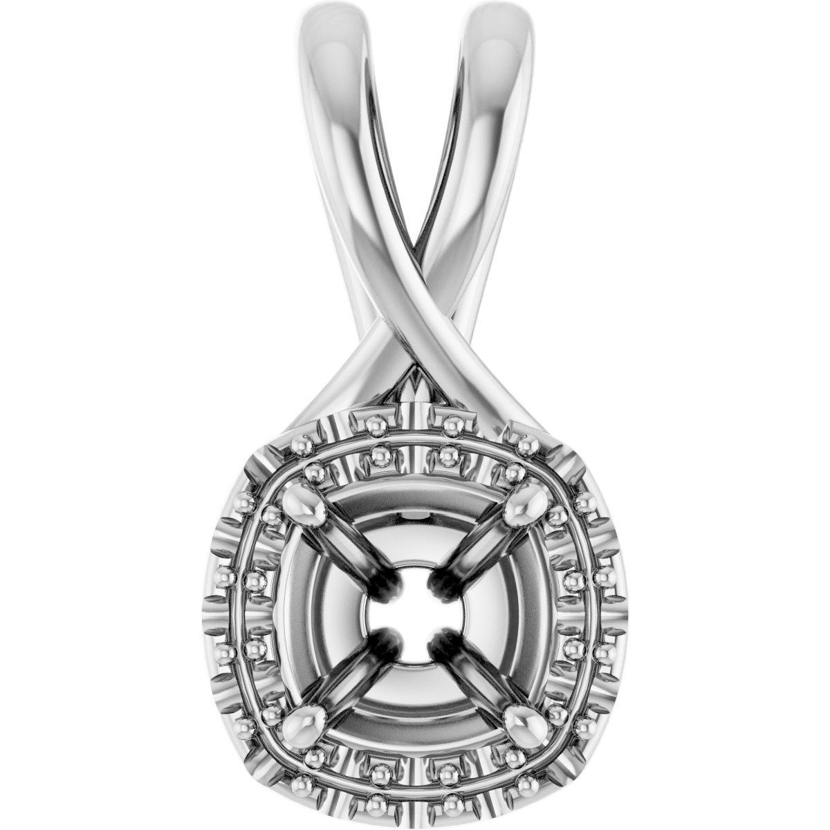 Halo-Style Pendant