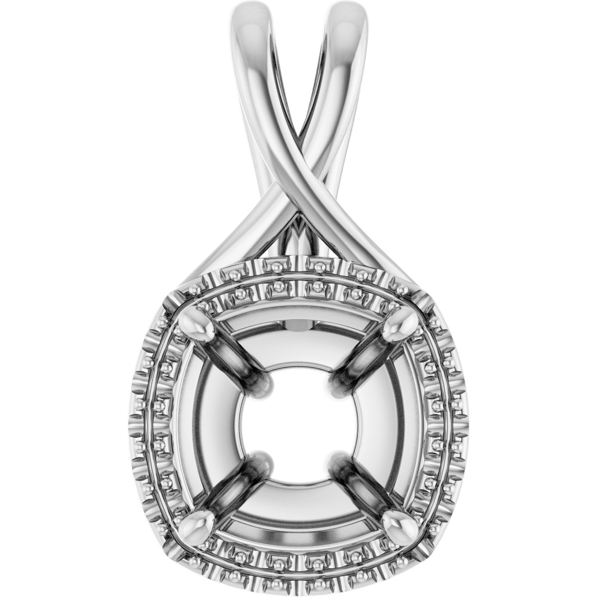 Halo-Style Pendant
