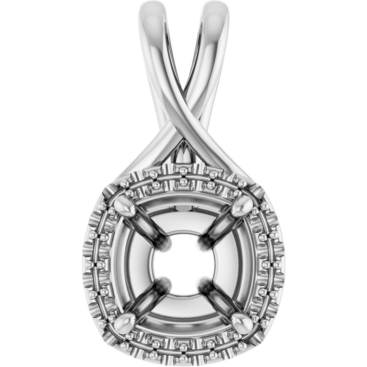 Halo-Style Pendant