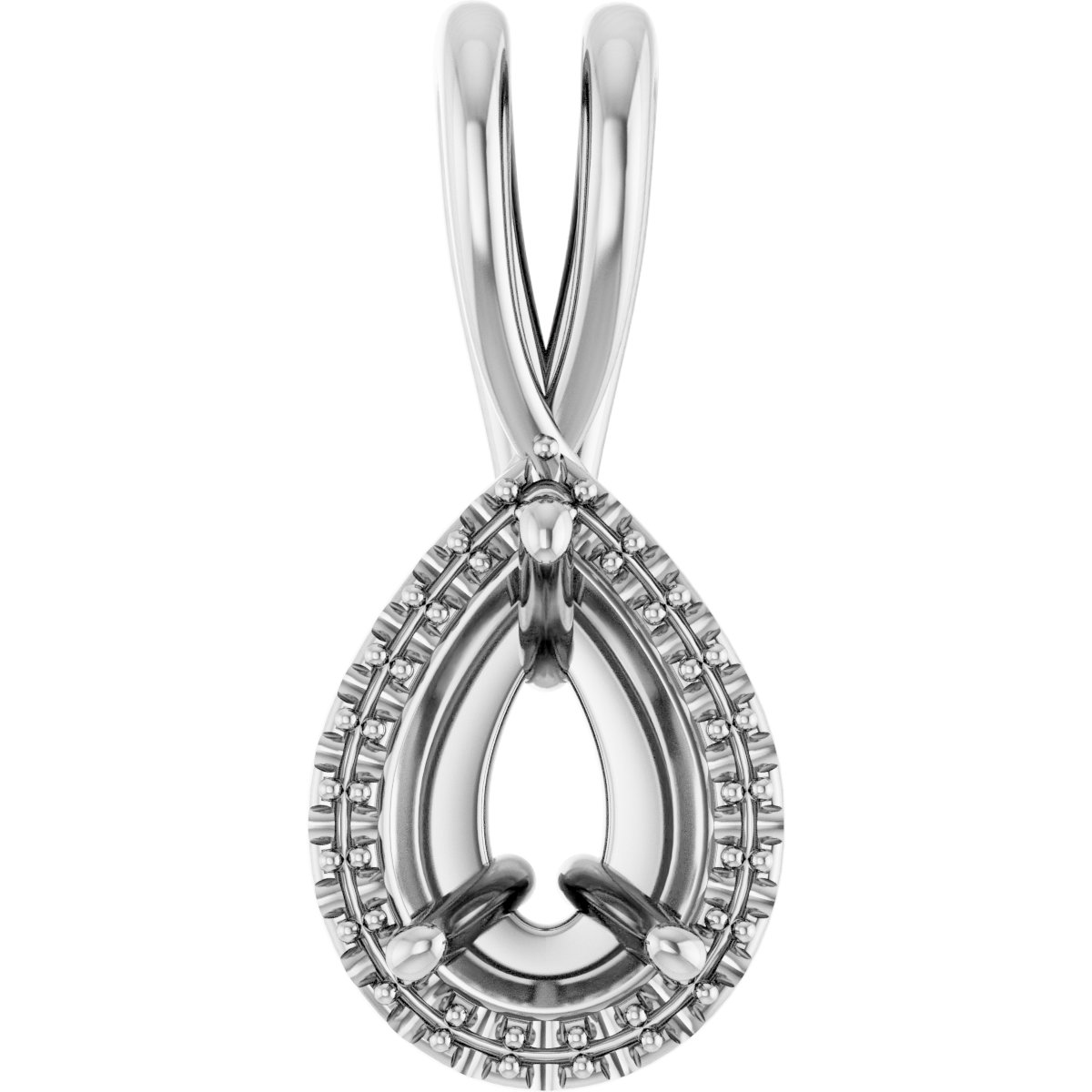 Halo-Style Pendant