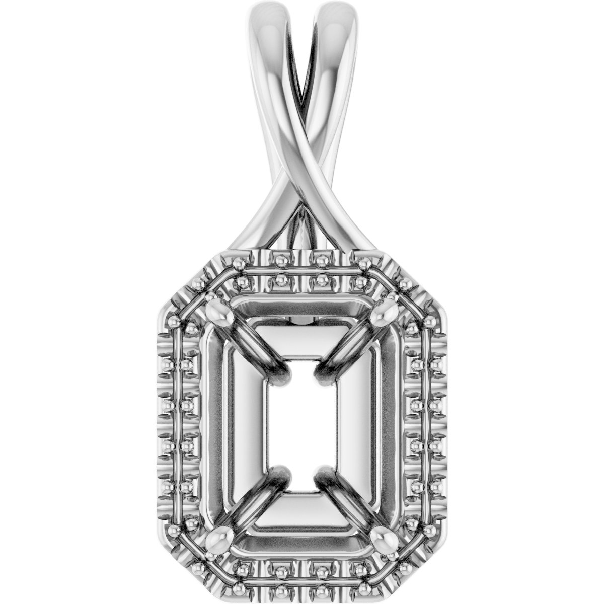Halo-Style Pendant