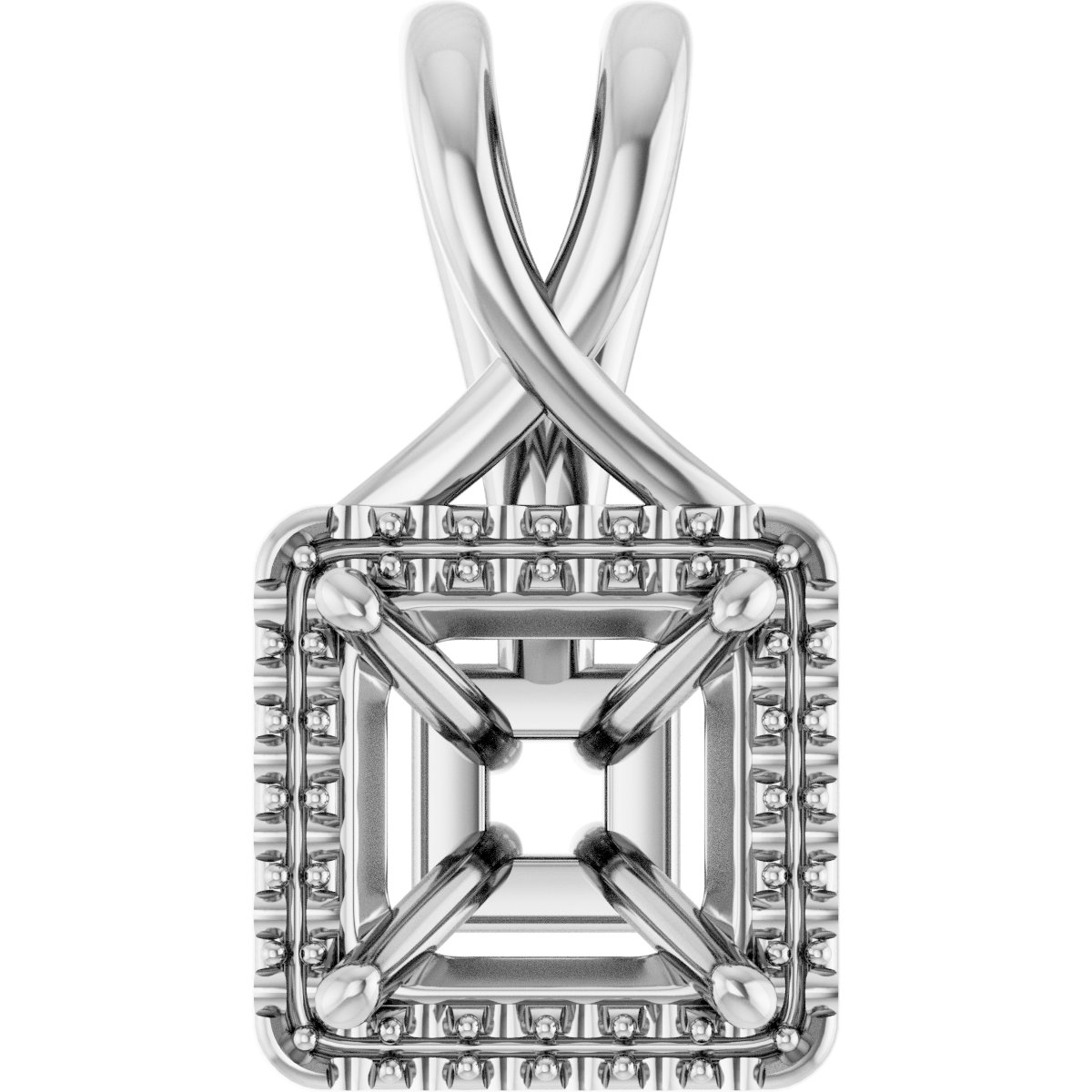 Halo-Style Pendant