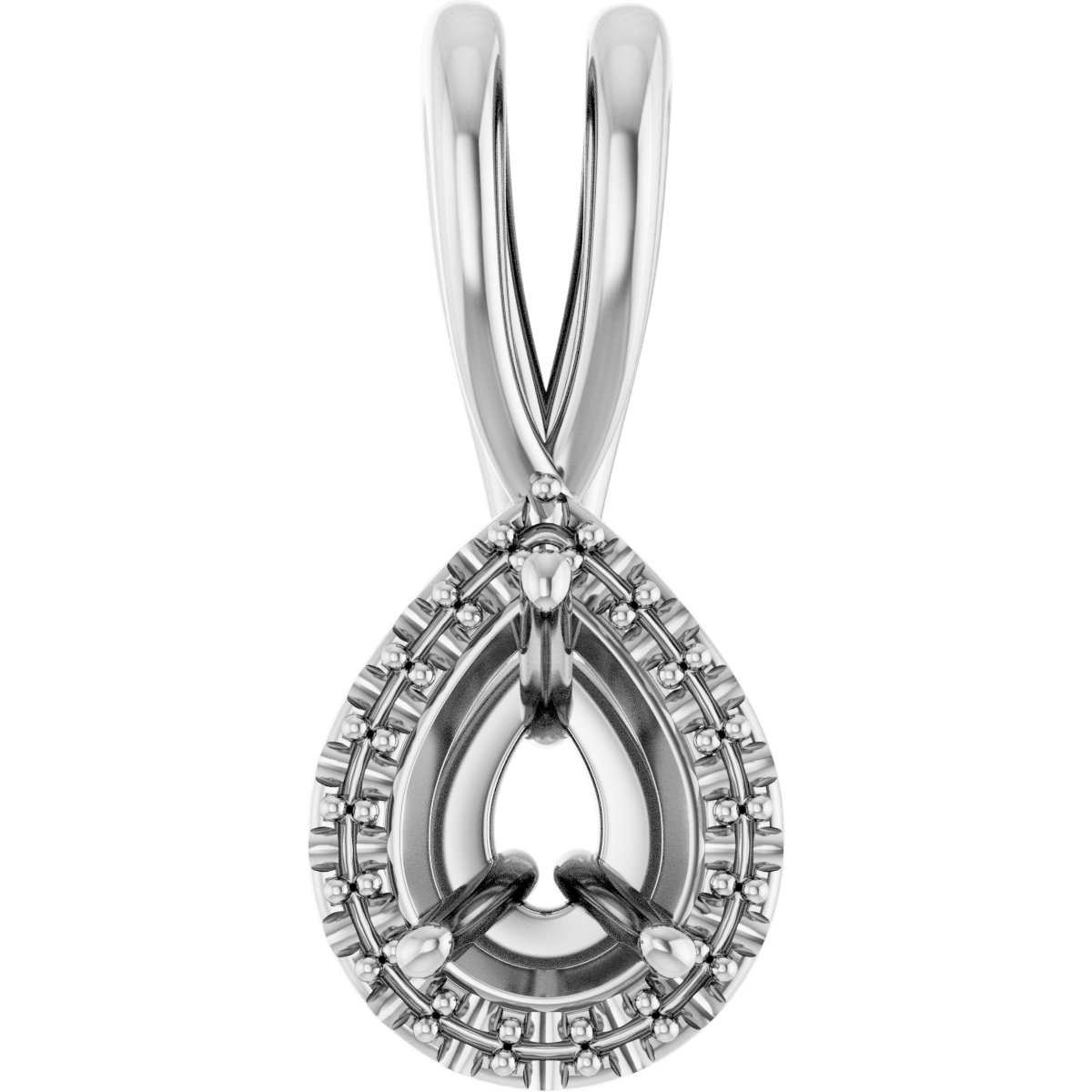 Halo-Style Pendant