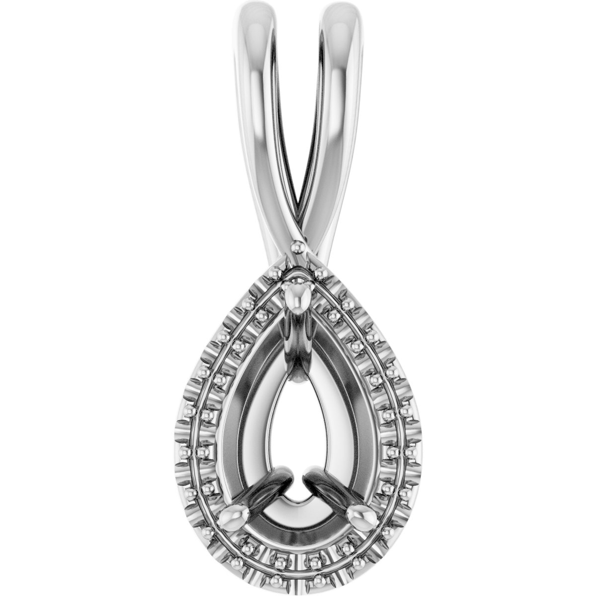 Halo-Style Pendant
