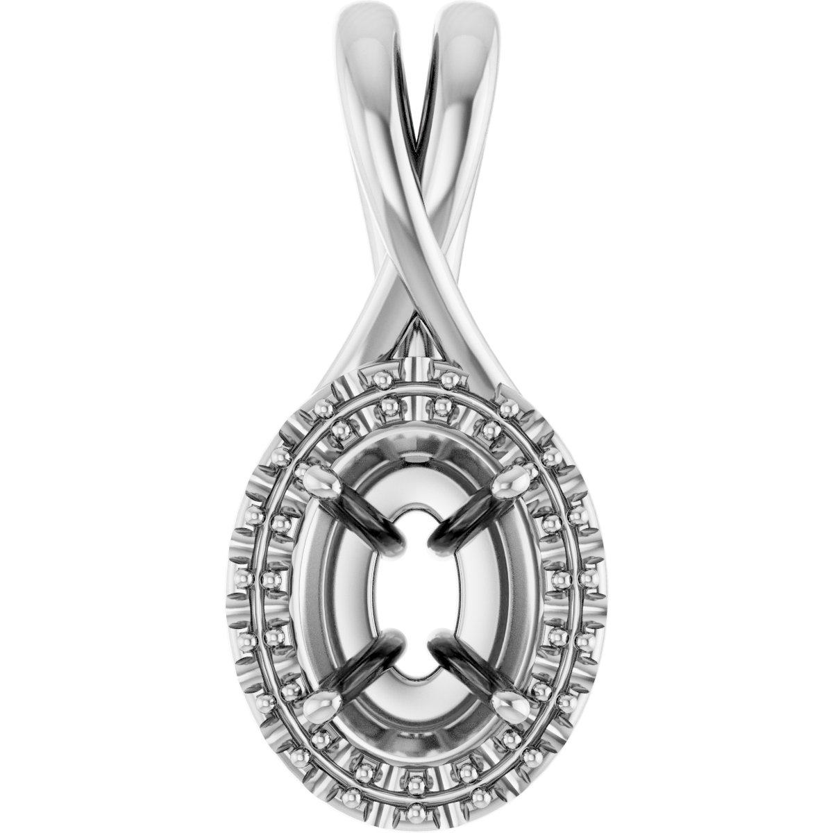 Halo-Style Pendant