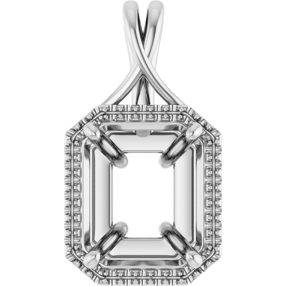Halo-Style Pendant