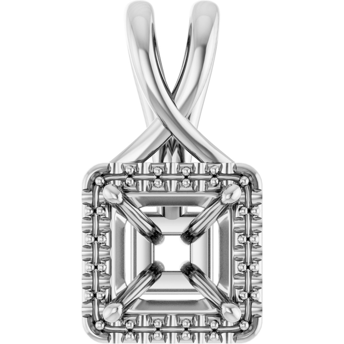 Halo-Style Pendant
