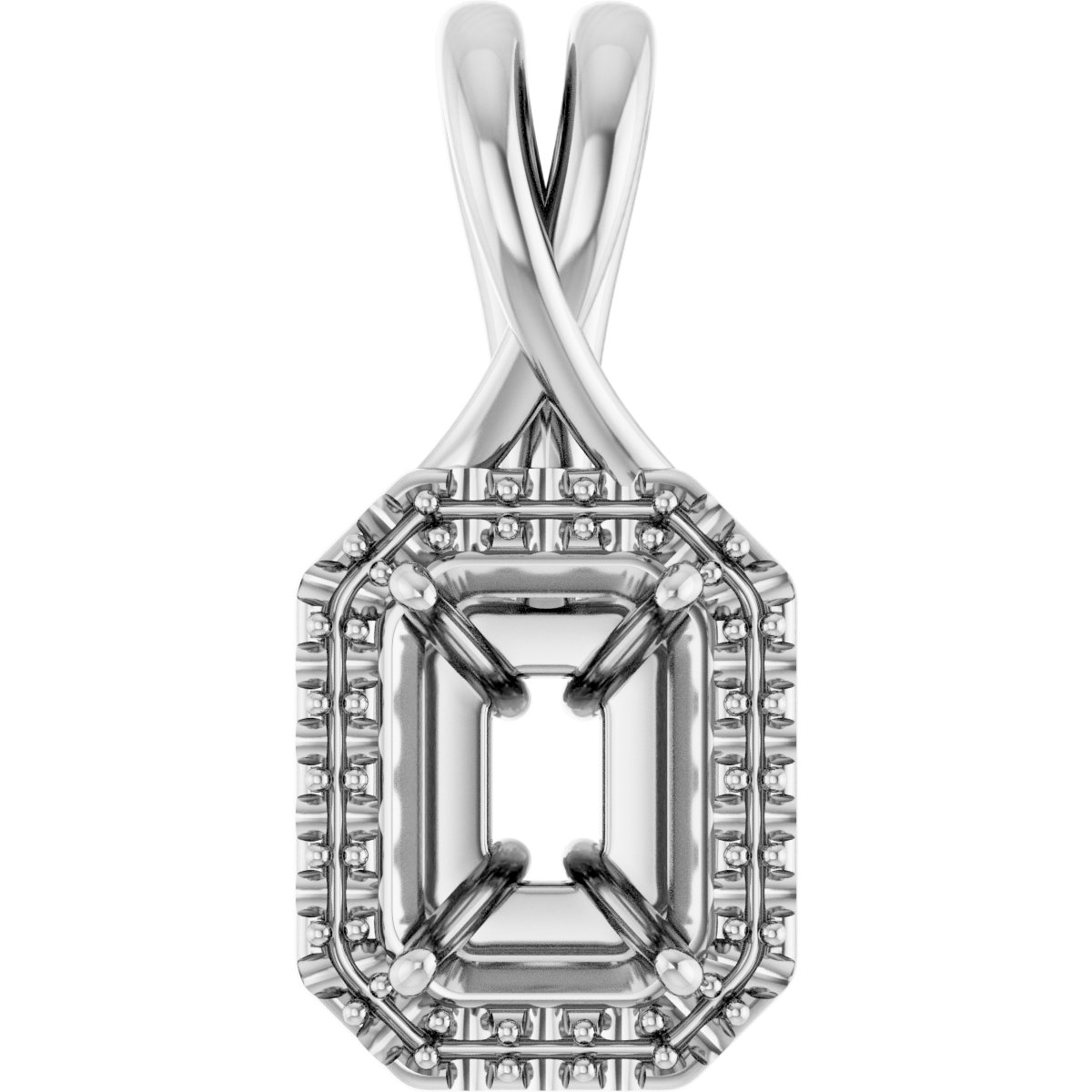 Halo-Style Pendant