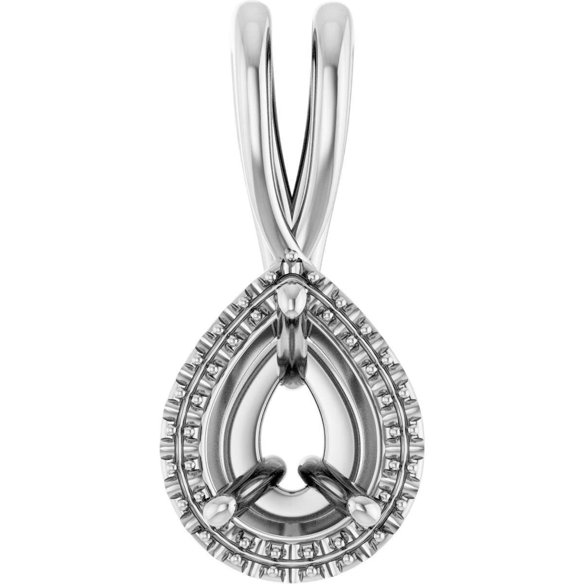 Halo-Style Pendant