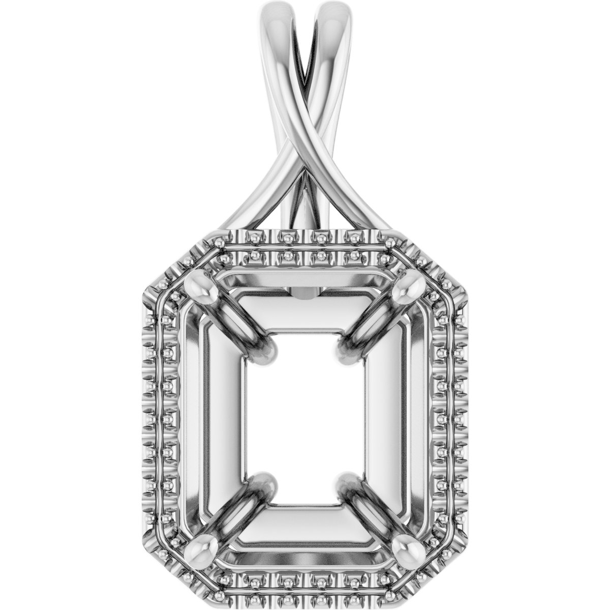 Halo-Style Pendant