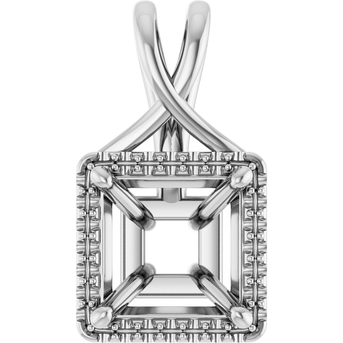 Halo-Style Pendant