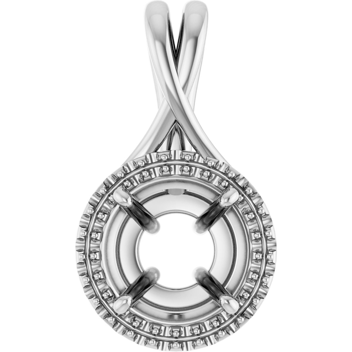 Halo-Style Pendant