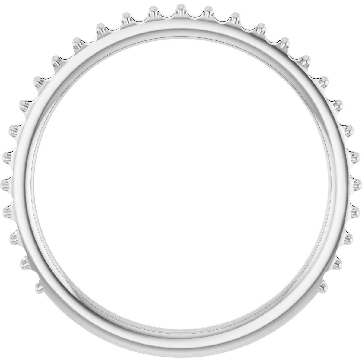 Band Mounting for 4.5 mm Square Ring view 2