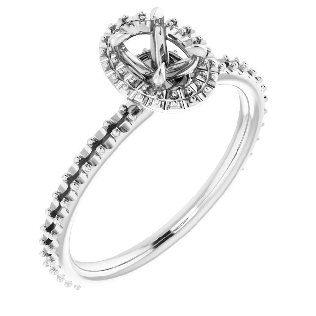 14k White Gold