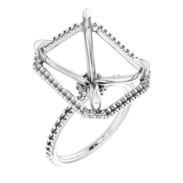 Halo-Style Engagement Ring