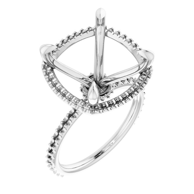 Halo-Style Engagement Ring