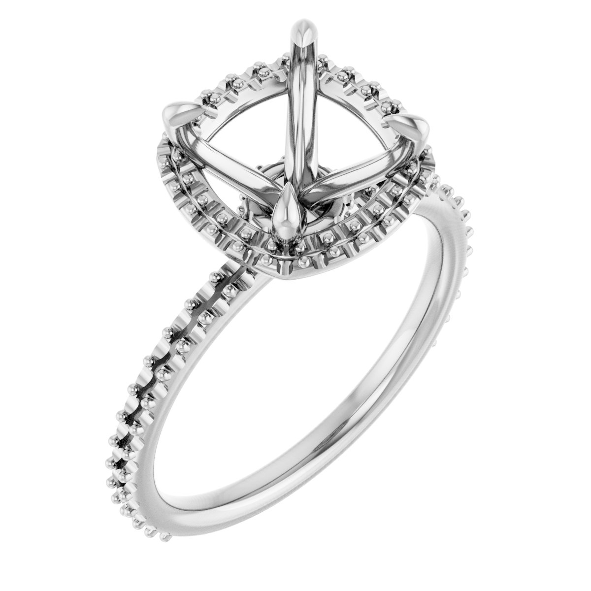 Halo-Style Engagement Ring