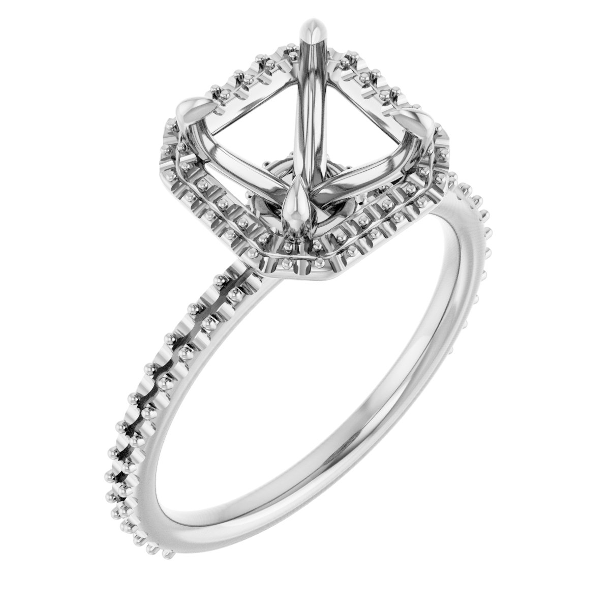 Halo-Style Engagement Ring