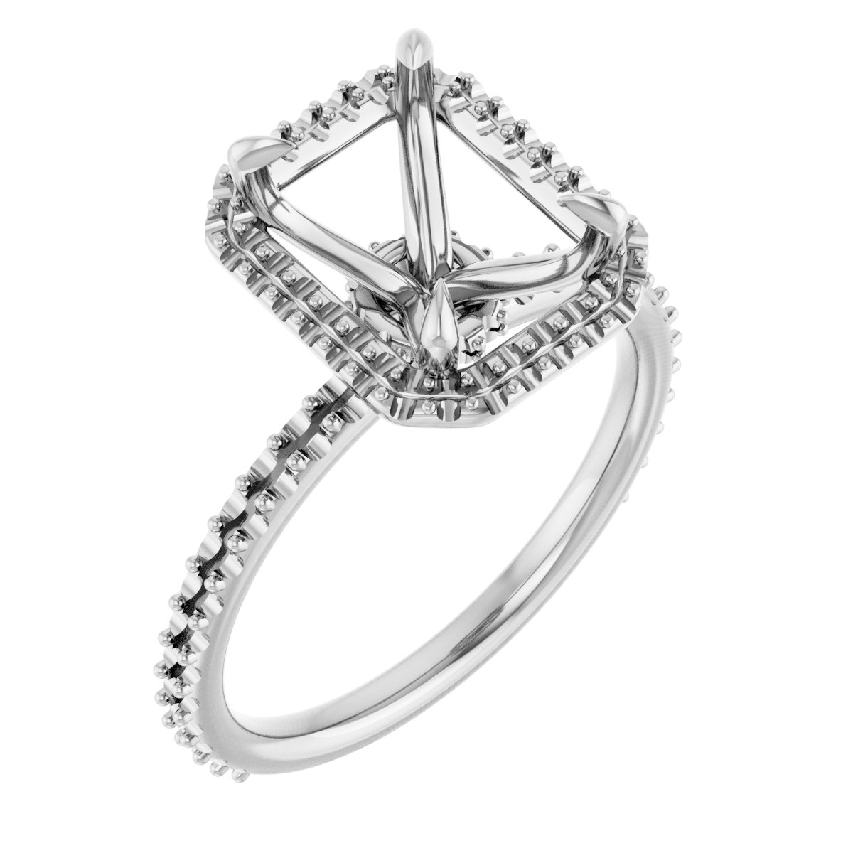 Halo-Style Engagement Ring
