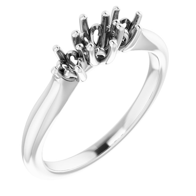 14k White Gold