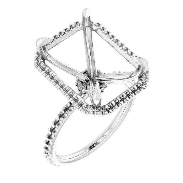 Halo-Style Engagement Ring