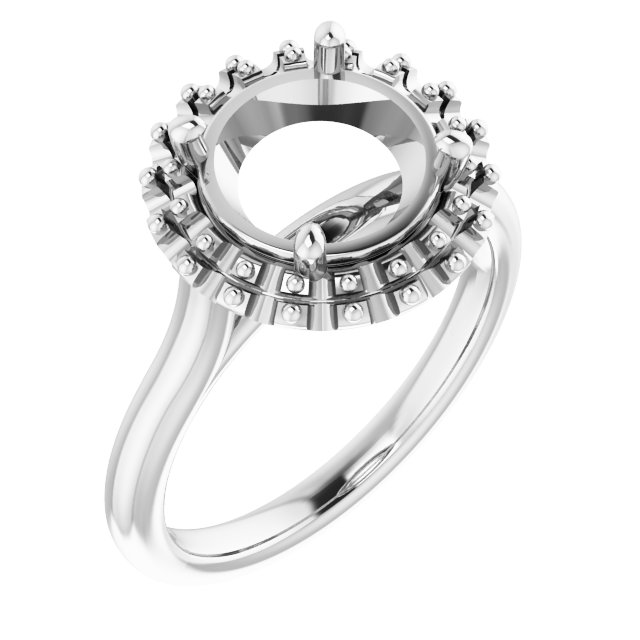 Halo-Style Engagement Ring