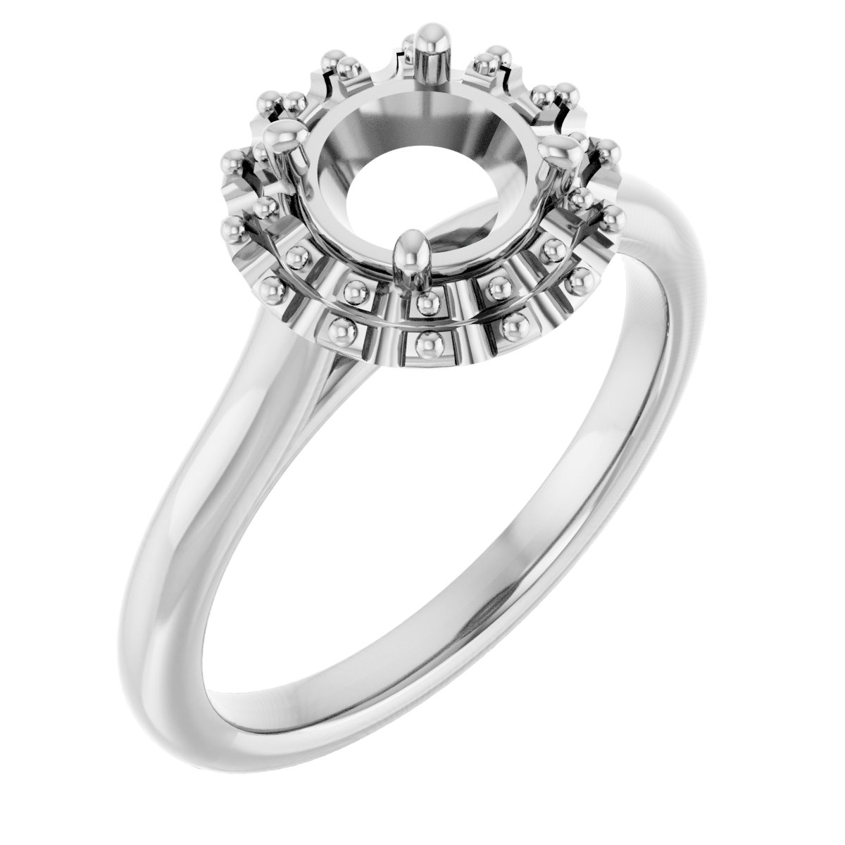 Halo-Style Engagement Ring
