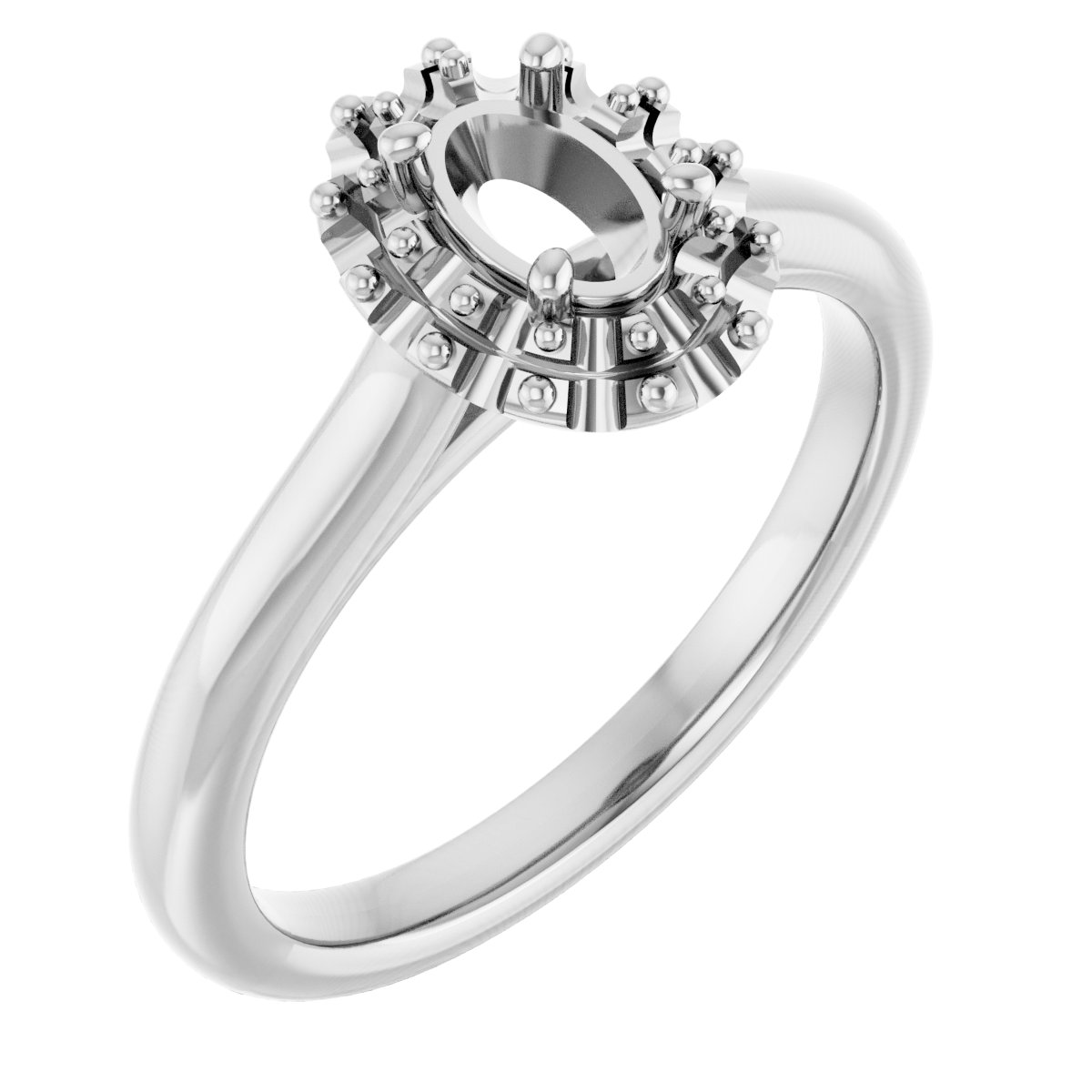 Halo-Style Engagement Ring