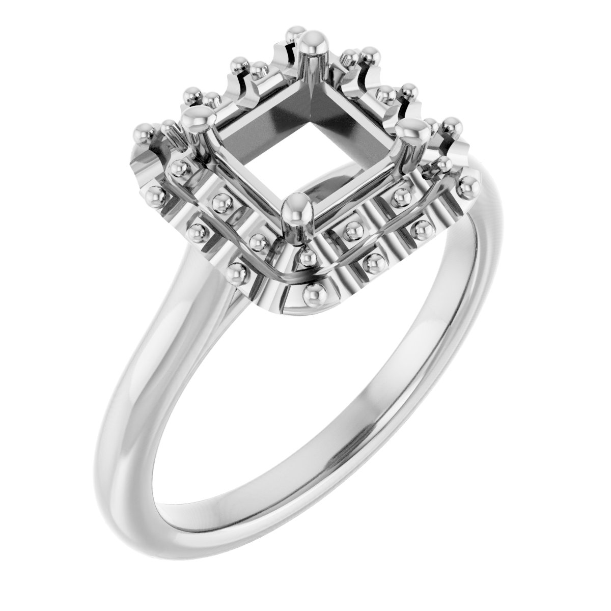 Halo-Style Engagement Ring