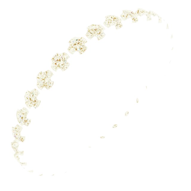 14K Yellow 7/8 CTW Lab-Grown Diamond  French-Set Eternity Band