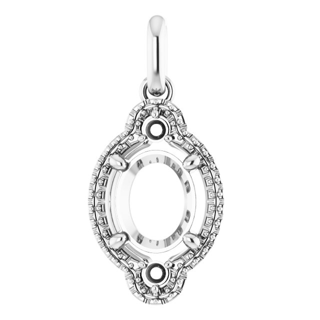 Halo-Style Pendant