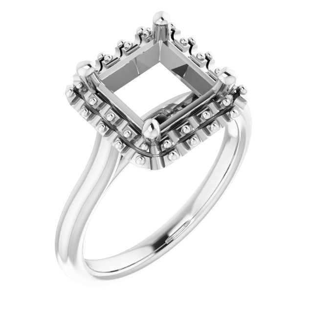 Halo-Style Engagement Ring