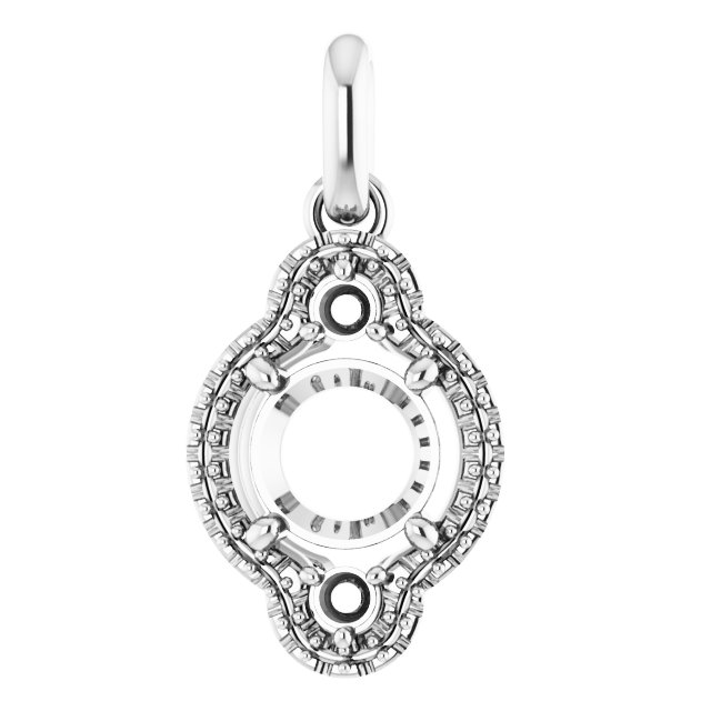 Halo-Style Pendant